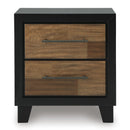 Benchcraft Kraeburn B496-92 Two Drawer Night Stand IMAGE 3