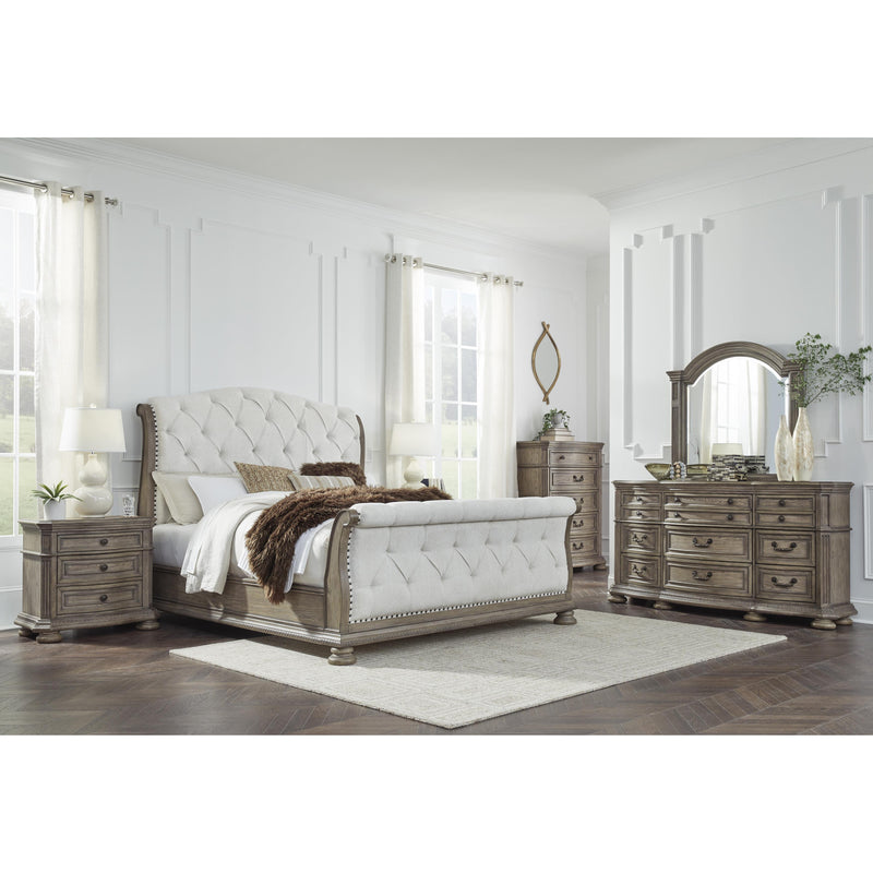 Signature Design by Ashley Ardenfield B944B5 California King Upholstered Sleigh Bed IMAGE 10