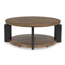 Signature Design by Ashley Kraeburn T624-8 Round Cocktail Table IMAGE 2