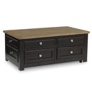 Signature Design by Ashley Drazmine T734-20 Lift Top Cocktail Table IMAGE 1