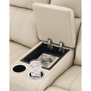 Signature Design by Ashley Dahlmoore U1320096 Double Reclining Power Loveseat with Console IMAGE 6