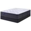  Serta Blue Lagoon Nights Plush Pillow Top Mattress Set (Split California King) IMAGE 1
