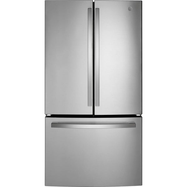 GE 36-inch, 21.9 cu.ft. Counter-Depth French 3-Door Refrigerator with Interior Ice Maker GWE22JYMFS IMAGE 1