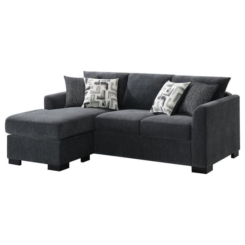 Coaster Furniture Storey Fabric Sleeper Sectional 504777 IMAGE 4