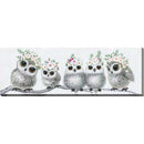 Streamline Art CT5916 Charming Owls IMAGE 1