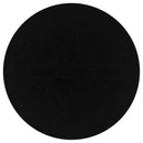 Coaster Furniture Florence 115530 Round 60-inch Pedestal Base Dining Table - Black IMAGE 4