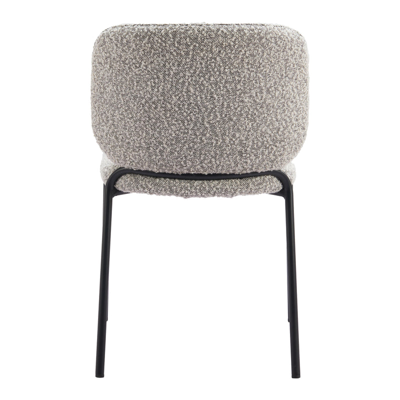 Zuo Plat 110348 Dining Chair - Grey IMAGE 4