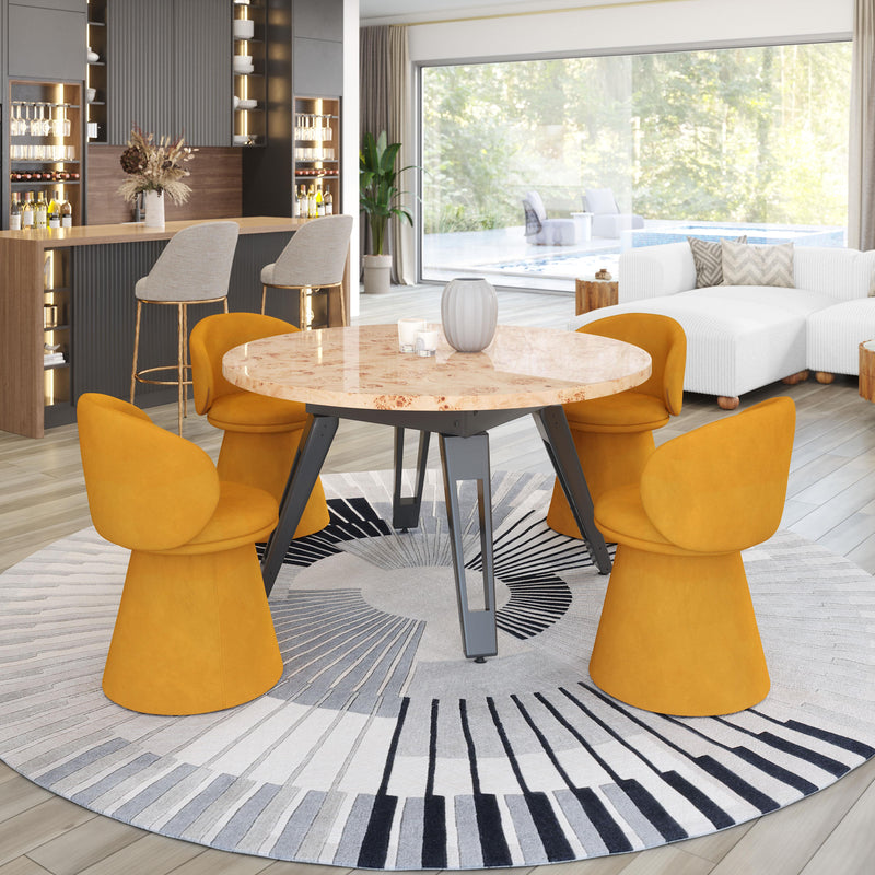 Zuo Burl 110445 2 in 1 Table - Natural IMAGE 13