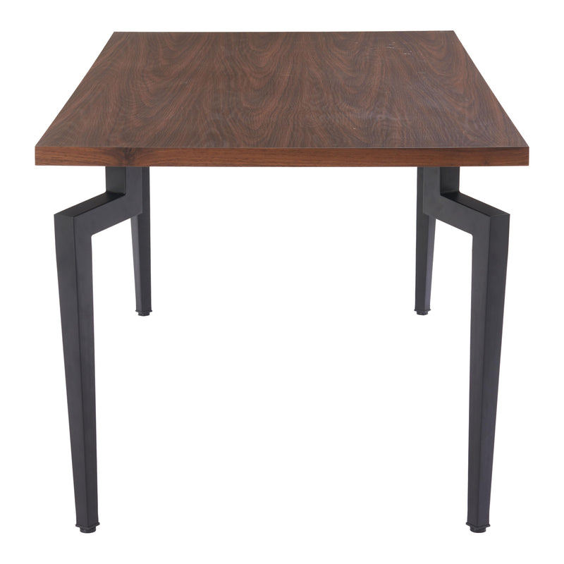 Zuo Kani 110360 Dining Table - Walnut IMAGE 2