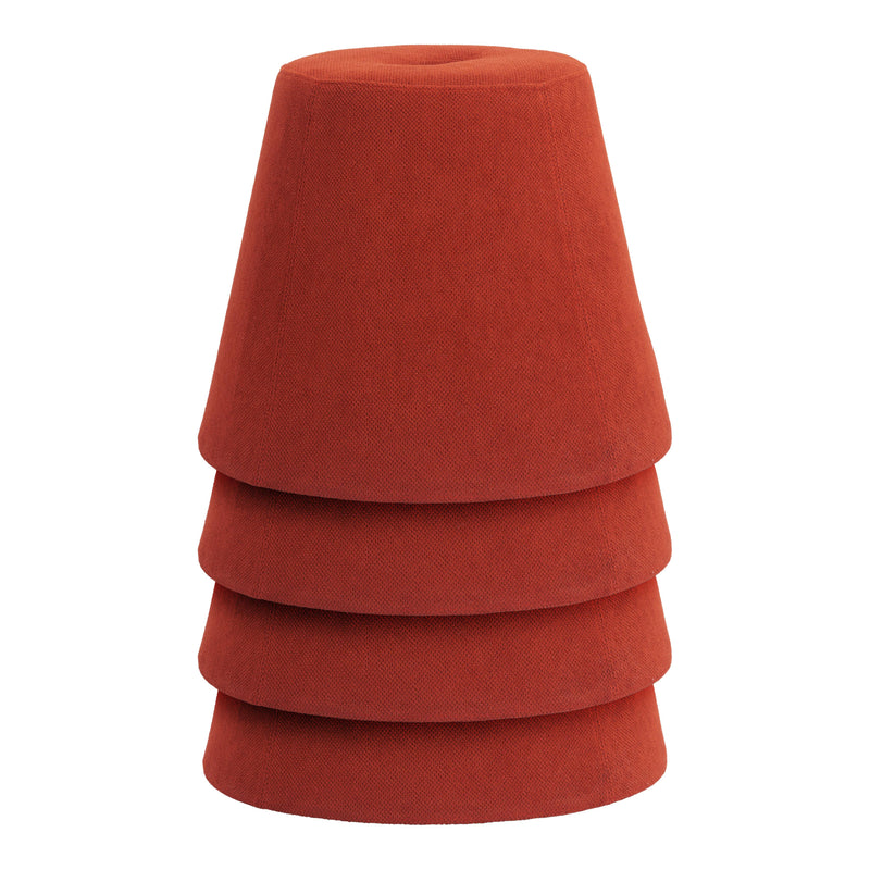 Zuo Upela 110342 Ottoman - Red IMAGE 6