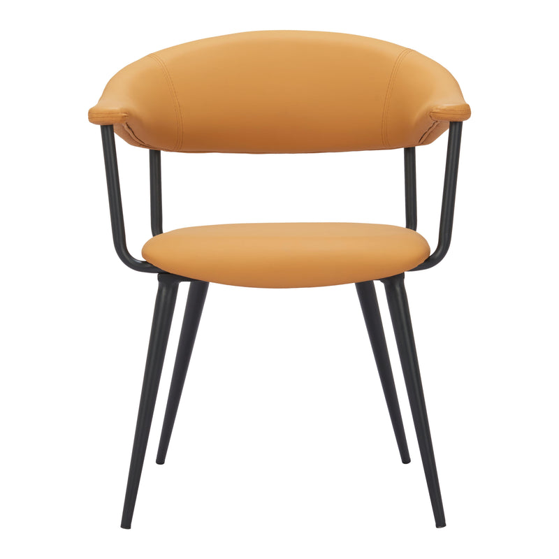 Zuo Sima 110352 Dining Chair - Brown IMAGE 3