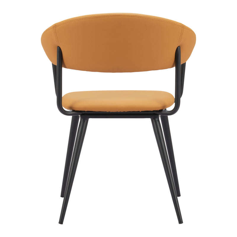 Zuo Sima 110352 Dining Chair - Brown IMAGE 4