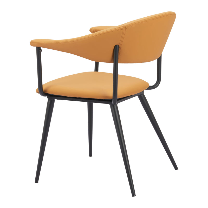 Zuo Sima 110352 Dining Chair - Brown IMAGE 5