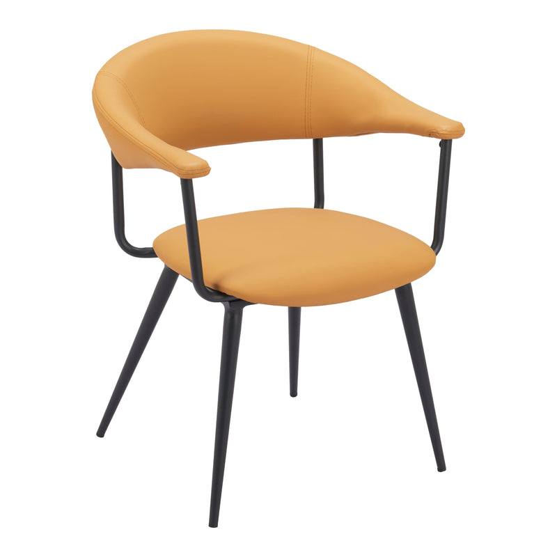 Zuo Sima 110352 Dining Chair - Brown IMAGE 6