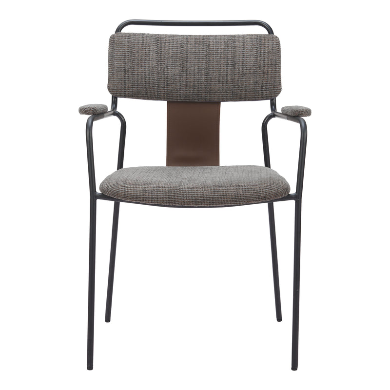 Zuo Couva 110092 Dining Chair - Butterscotch Brown IMAGE 3