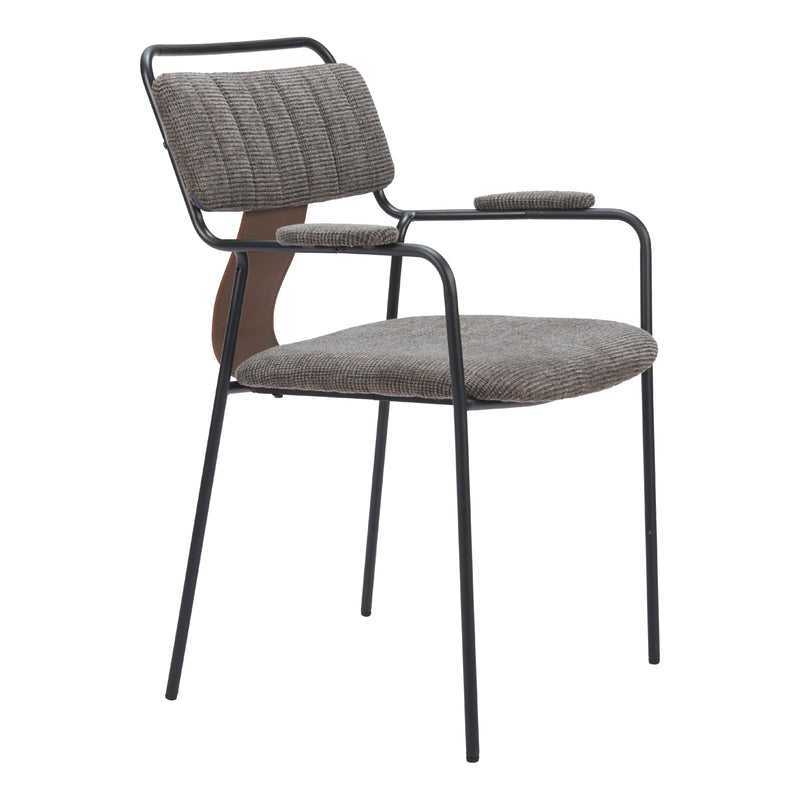 Zuo Couva 110092 Dining Chair - Butterscotch Brown IMAGE 6