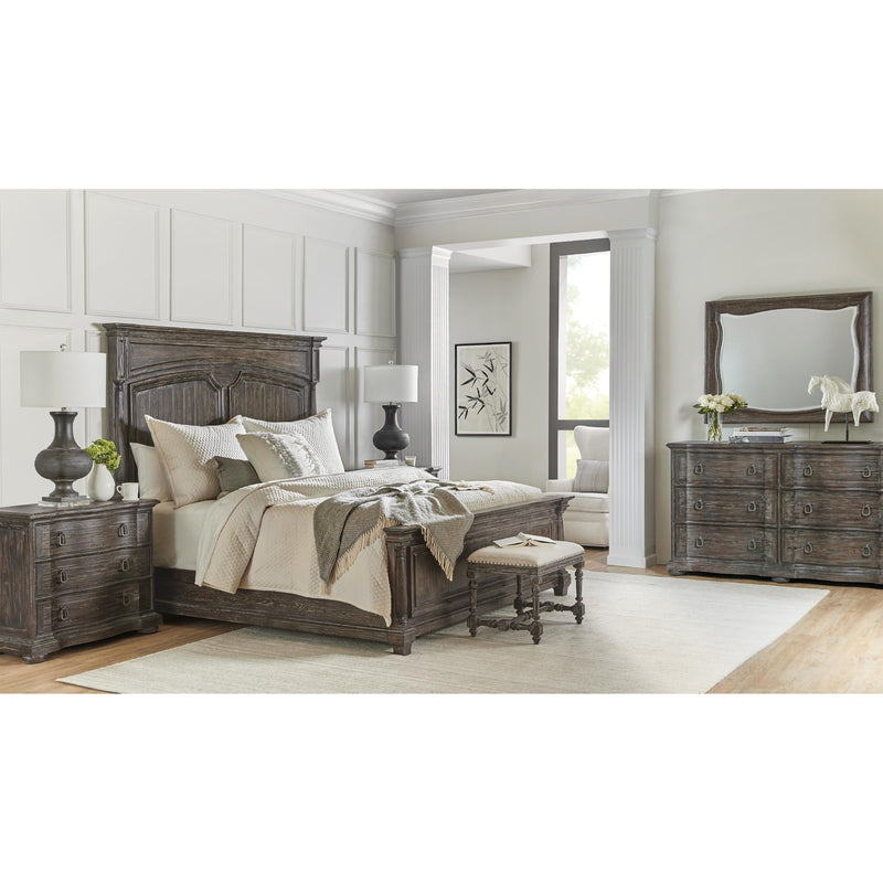 Hooker Furniture 5961-90260-89 Traditions Cal King Panel Bed IMAGE 3