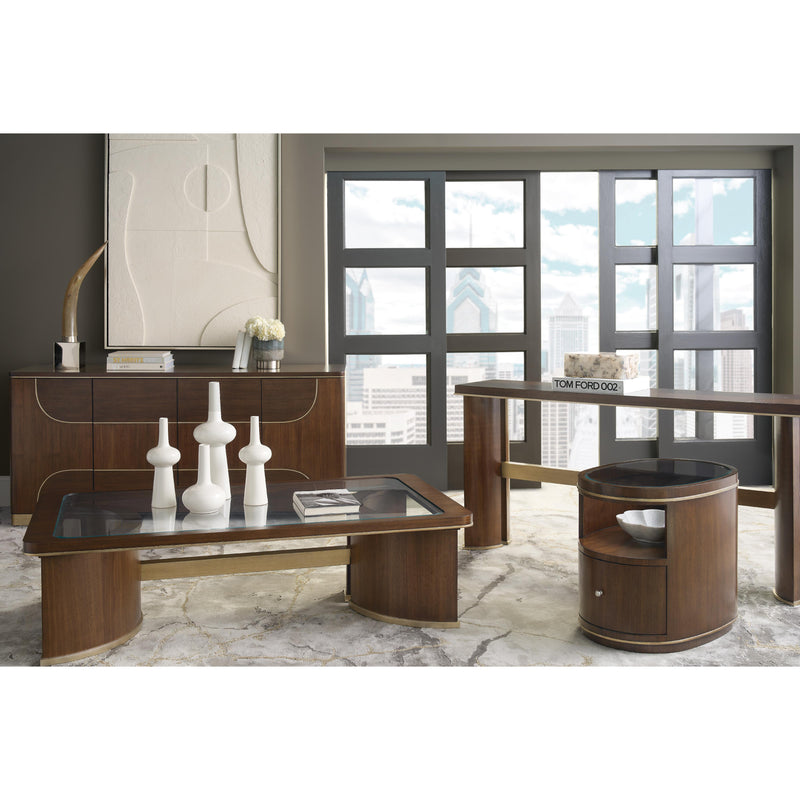 Hooker Furniture 628-80550-89 Melange Contours Cocktail Table IMAGE 6
