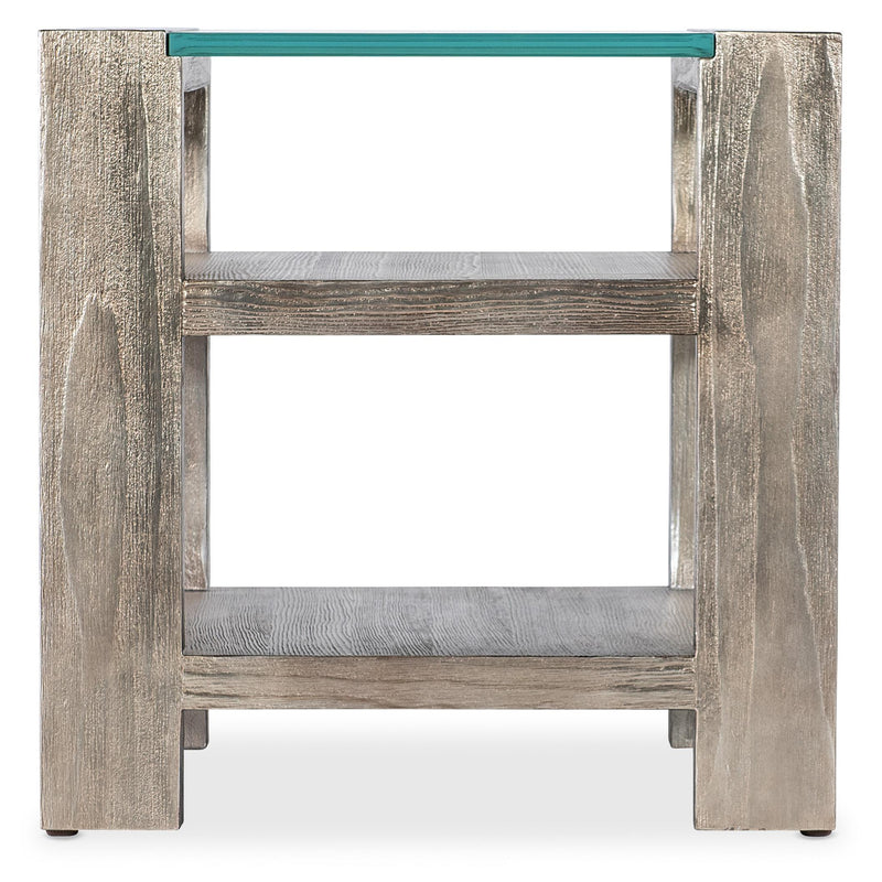 Hooker Furniture 628-80551-95 Melange Saber End Table IMAGE 2