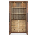 Hooker Furniture 6952-75906-85 Vineyard Row Display Cabinet IMAGE 4