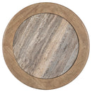 Hooker Furniture 6952-80216-80 Vineyard Row Round Pedestal End Table IMAGE 4