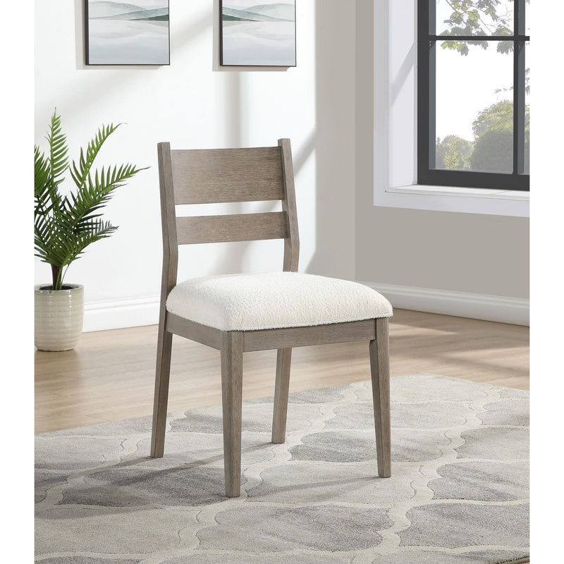 Coaster Furniture Cornelia 107442 Wood Dining Side Chair - Coastal Grey (Set of 2) IMAGE 9