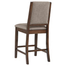  Coaster Furniture Patterson 108889 Upholstered Counter Chair - Mango Oak IMAGE 6