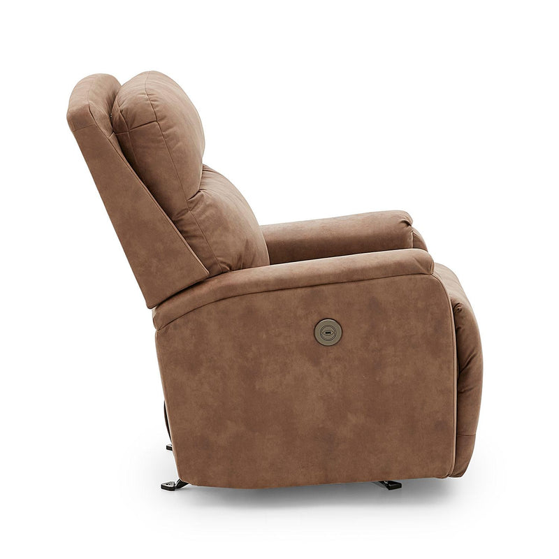Best Home Furnishings Derek Power Fabric Recliner with Wall Recline 6NP54-20179 IMAGE 3