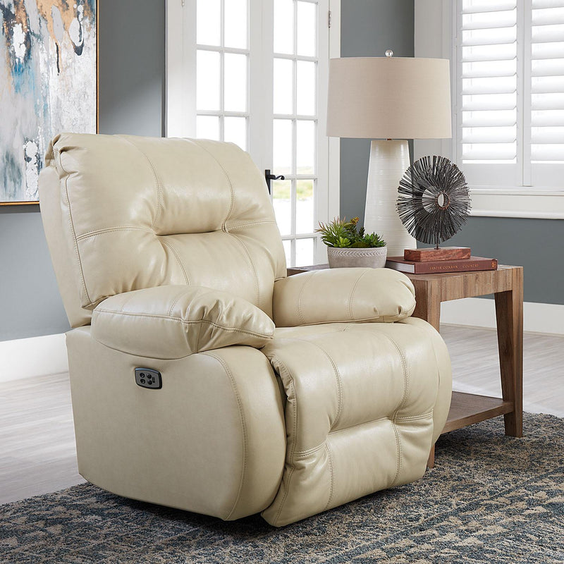 Best Home Furnishings Brinley Power Rocker Leather Recliner 8MP87LV/LU-74557L IMAGE 4