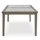 Signature Design by Ashley Rainier Ranch P701-625 Rectangular Dining Table with Umbrella Option IMAGE 3