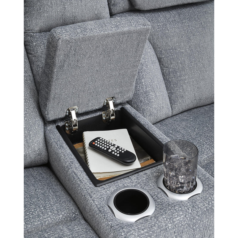 Signature Design by Ashley Studio Cave PC4980218 Power Reclining Loveseat with Console and Adjustable Headrest IMAGE 8