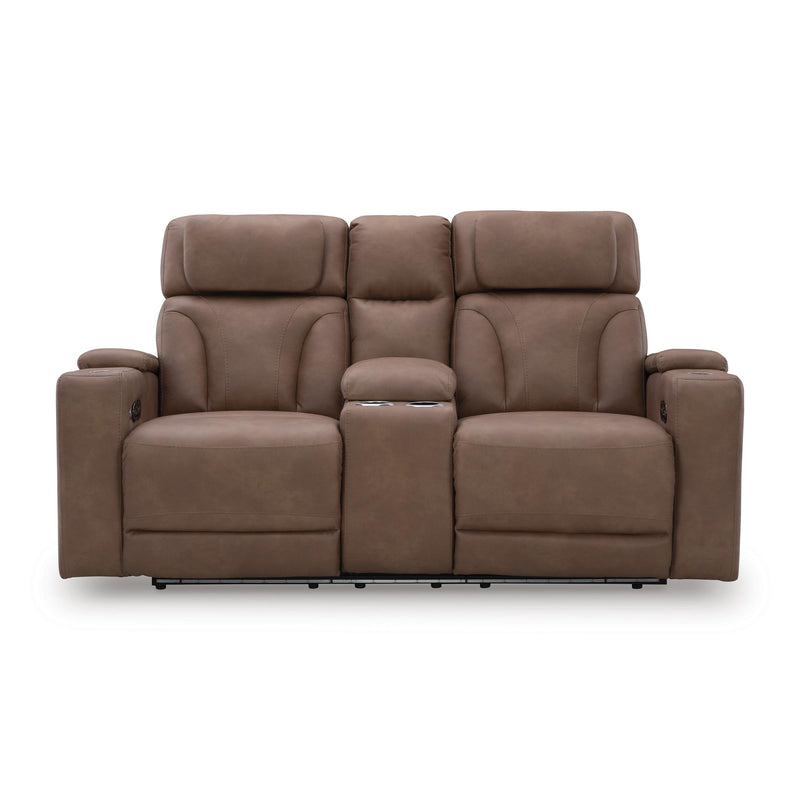 Signature Design by Ashley Clean-Slate PC5010118 Power Reclining Loveseat with Console and Adjustable Headrest IMAGE 3