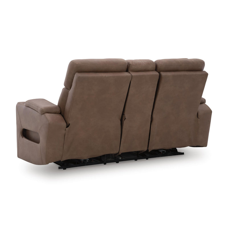 Signature Design by Ashley Clean-Slate PC5010118 Power Reclining Loveseat with Console and Adjustable Headrest IMAGE 5