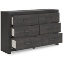 Signature Design by Ashley Hollivern PCB2108-31 Six Drawer Dresser IMAGE 2