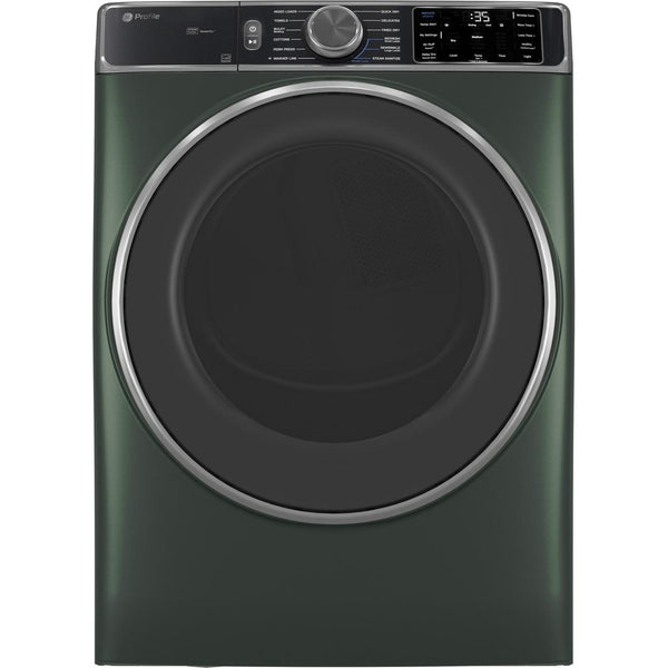 GE Profile 7.8 cu. ft. Gas Dryer with Steam and Sanitize Cycle PFD95GSPWGN IMAGE 1