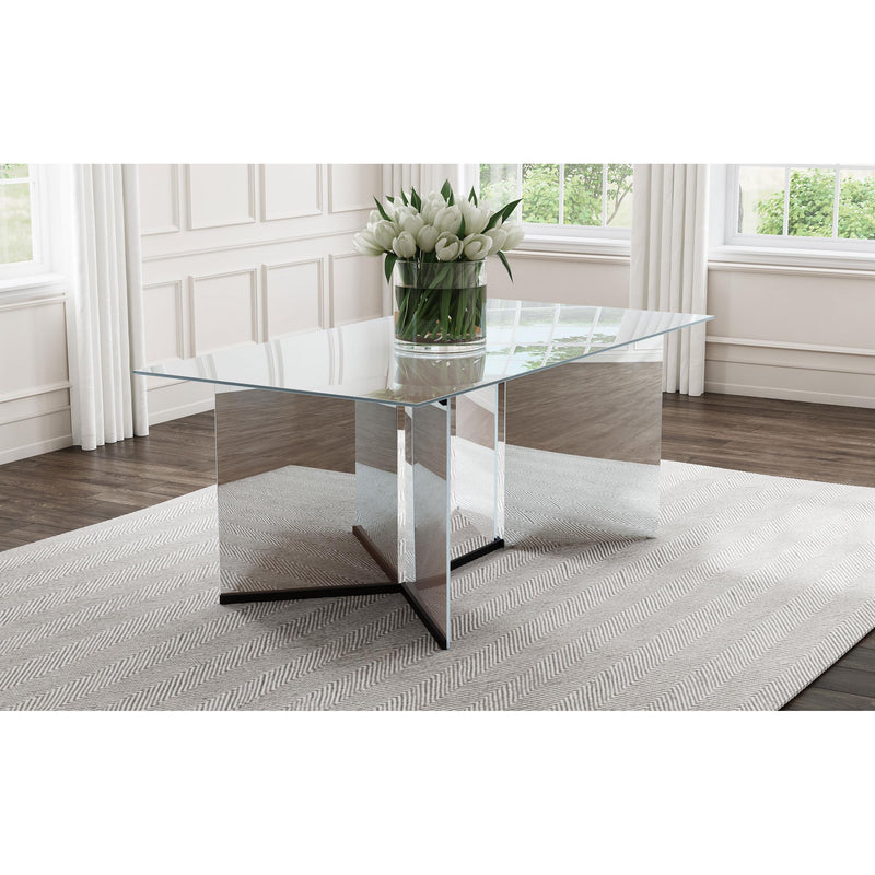 Coaster Furniture Emery Dining Table with Metal Top 108091 IMAGE 10