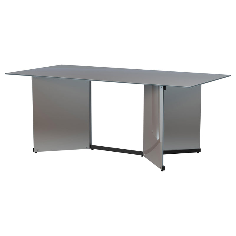 Coaster Furniture Emery Dining Table with Metal Top 108091 IMAGE 7