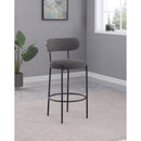  Coaster Furniture Viola 108199 Boucle Upholstered Bar Chair - Grey IMAGE 2