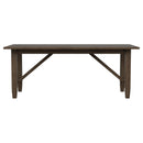  Coaster Furniture Matisse 108311 Rectangular 94-inch Wood Dining Table - Light Brown IMAGE 9