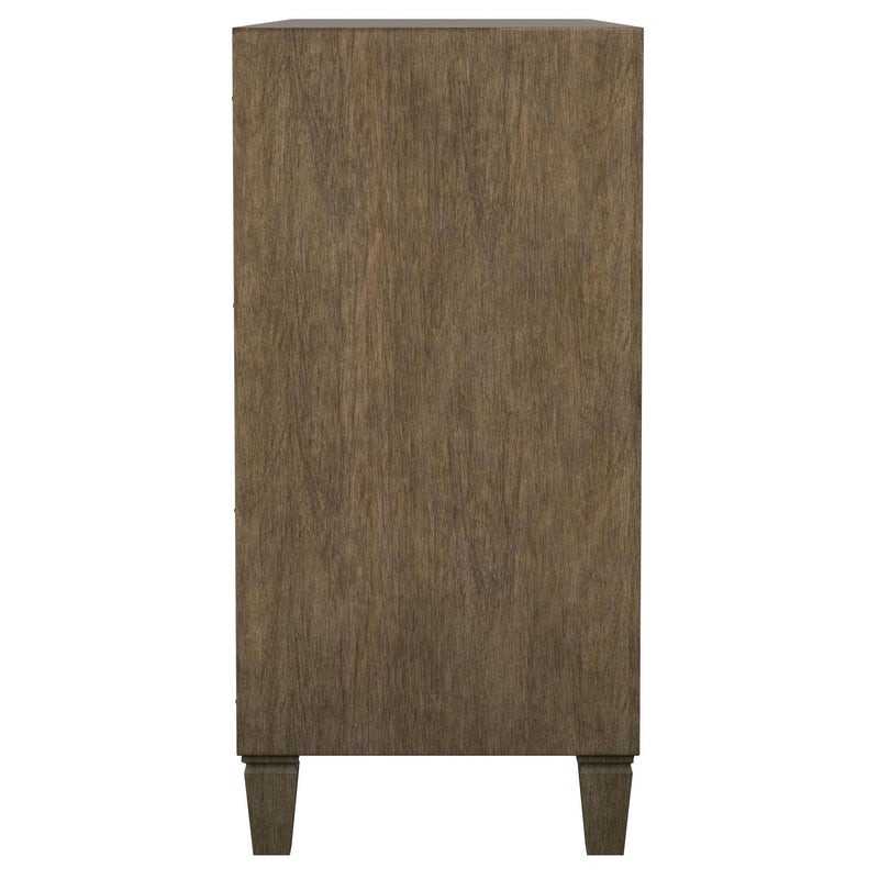  Coaster Furniture Matisse 108315 4-Drawer Sideboard Buffet Cabinet - Light Brown IMAGE 10