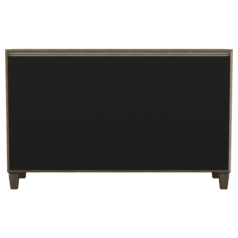  Coaster Furniture Matisse 108315 4-Drawer Sideboard Buffet Cabinet - Light Brown IMAGE 8