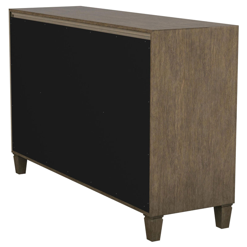  Coaster Furniture Matisse 108315 4-Drawer Sideboard Buffet Cabinet - Light Brown IMAGE 9