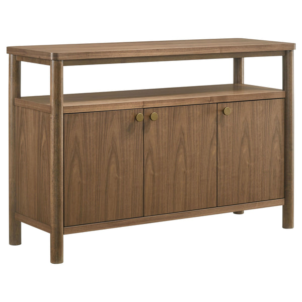 Coaster Furniture Crestmore 108575 52-inch Dining Cabinet Sideboard Buffet - Walnut IMAGE 1