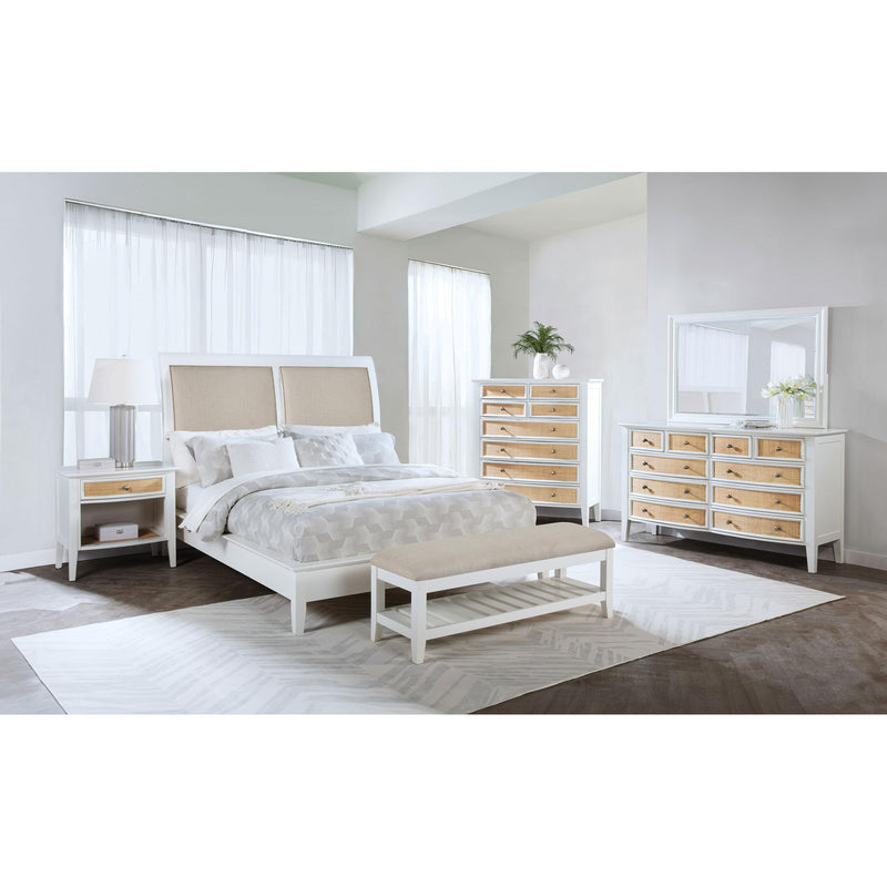  Coaster Furniture Bexhill 223472 1-Drawer Nightstand Bedside Table - White IMAGE 13