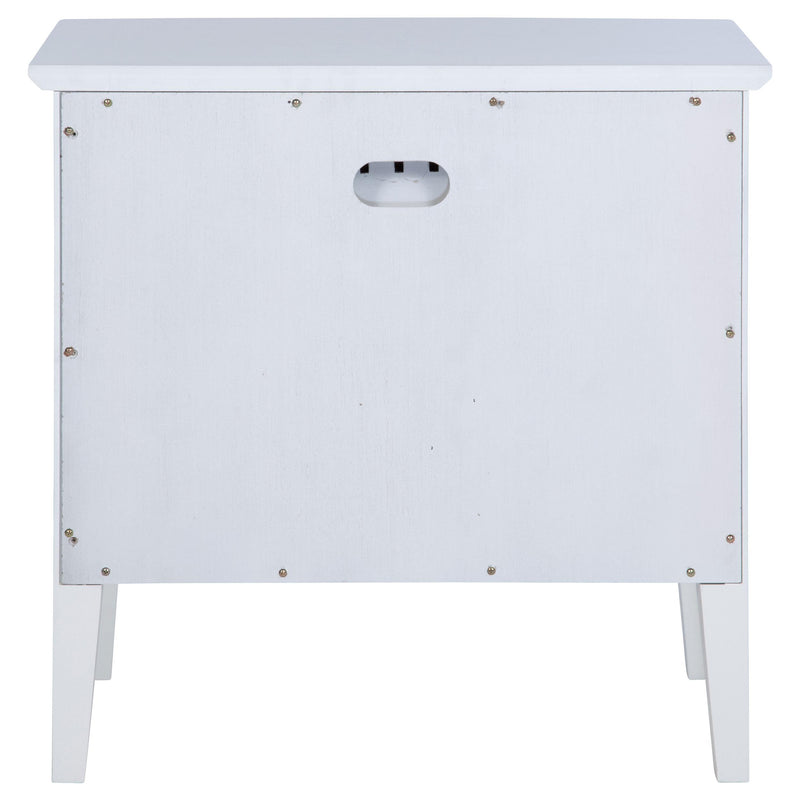  Coaster Furniture Bexhill 223472 1-Drawer Nightstand Bedside Table - White IMAGE 7