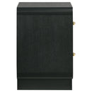  Coaster Furniture Cavelle 223662 2-Drawer Nightstand Bedside Table - Black IMAGE 9