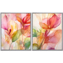 Streamline Art Flourishing Dreams Set of 2 XWBG24249-50 IMAGE 1