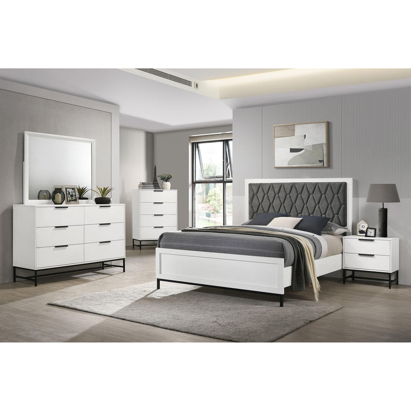 Coaster Furniture Sonora 224862 2-Drawer Nightstand Bedside Table - White IMAGE 11