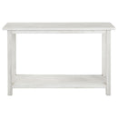  Coaster Furniture Payne 710559 Wood Entryway Sofa Console Table - White IMAGE 2