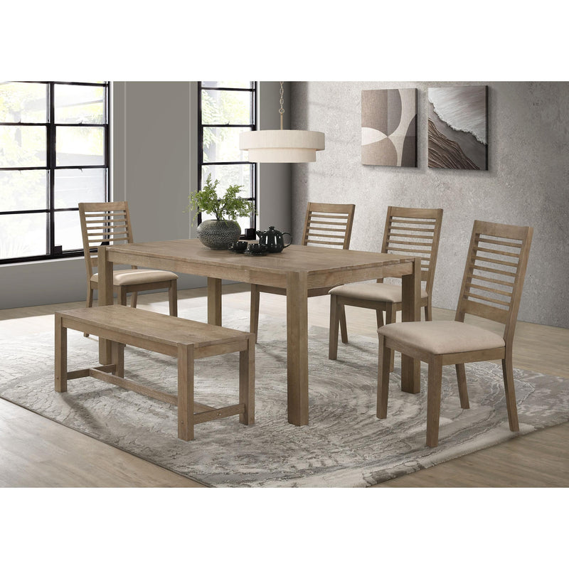 Coaster Furniture Scottsdale 109182 Wood Dining Side Chair - Washed Brown IMAGE 9